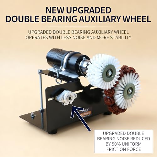 Polisseuse électrique pour perles à vitesse variable pour le nettoyage automatique