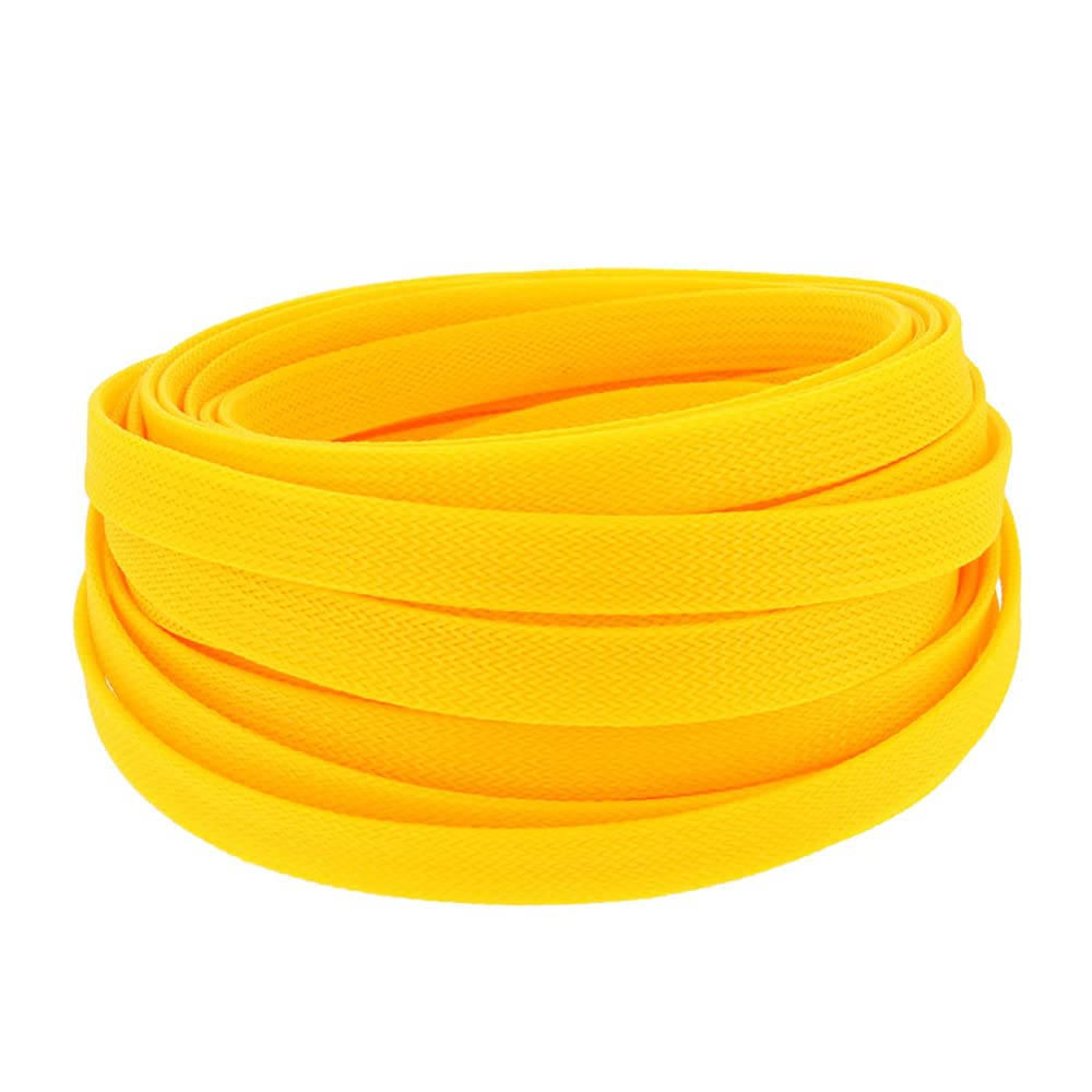 Aicosineg Cable Sleeve Braided Sleeving PET Wire Loom Tubing Cable 32.81ft-4/9inch Wrap Protector for HiFi Audio and Video Headphone Cable Protect