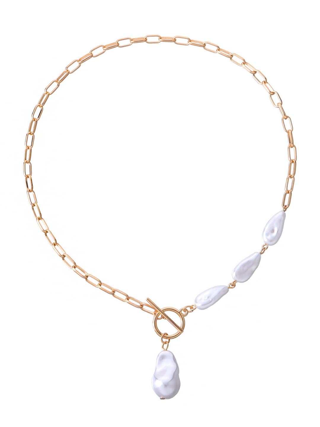 Yellow Chimes Necklace for Women and Girls Pearl Necklace for Women | Gold Plated Pearl Necklace for Girls | Birthday Gift for girls and women Anniversary Gift for Wife (B0BPPPQL5K) Amazon Price History, Amazon Price Tracker