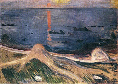 Paysage expressionniste de Munch pour sublimer votre salon