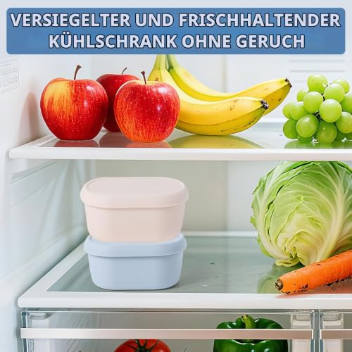 SLSON 2 Stück Lagerung geöffneter Katzenfutterdosen für 70g-85g,65mm Dosen,Silikon Katzenfutter Lebensmittelbehälter,Dosendeckel Katzenfutter,Deckel für Dosen,Gefrierbehalter