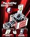 Torchbeam D1S D1R Lights 45 W, 8000K HID Light Bulb for Powersports ATV/UTV, Pack of 2, for Off-Road Use or RV Interior Light Only