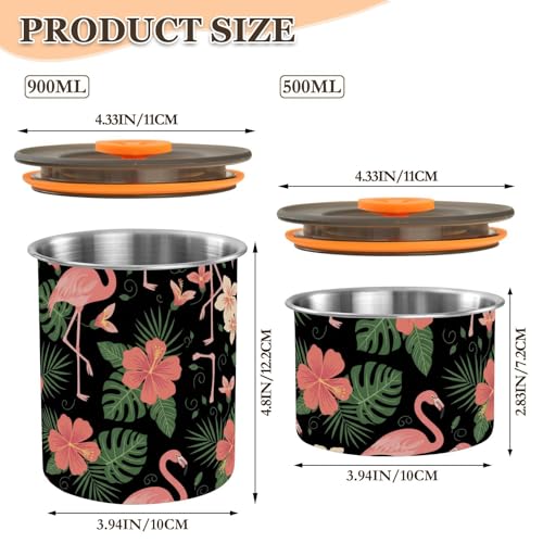 Envase de acero inoxidable para café hermético 900 ml miniatura 2