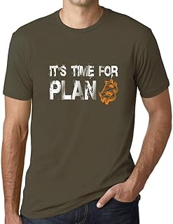 Uomo Maglietta È Il Momento del Piano B Bitcoin BTC HODL Crypto – It's Time for Plan B Bitcoin BTC HODL Crypto – T-Shirt Stampa Grafica Divertente Vintage Idea Regalo Originale alla Moda