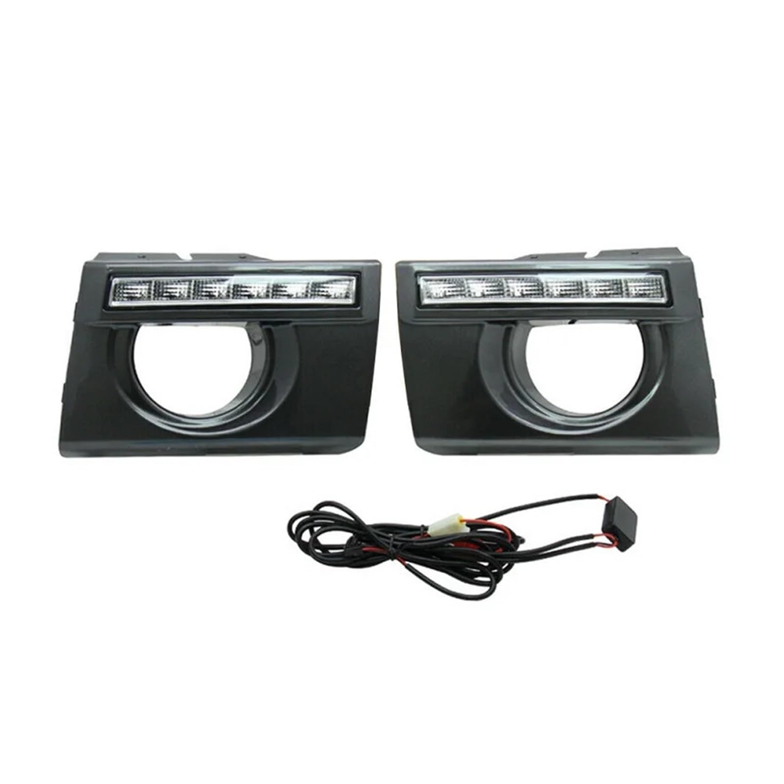 MEIZIYU 2PCS LED Daytime Running Lights DRL Lamps Led Lights Car Produts Fit For Hyundai Tucson 2005 2006 2007 2008 2009 światła do jazdy dziennej do samochodów