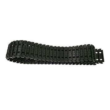 COMBR H392cm Plastic Tank Track Crawler Chain Conveyor Belt for DIY Tank Vehicles