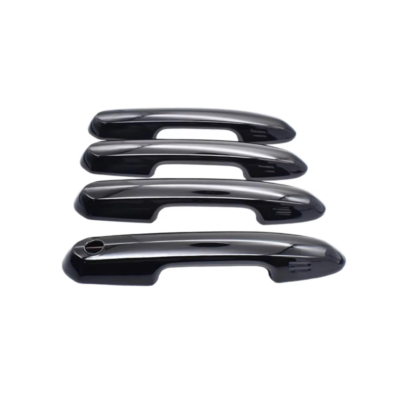 Qdzvalumv One Color Car Door Handles Cover Shell Compatible With Toyota For Rav4 2019-2025 For Highlander 2021-2025 Car Exterior Door Handle Cover Protector Set