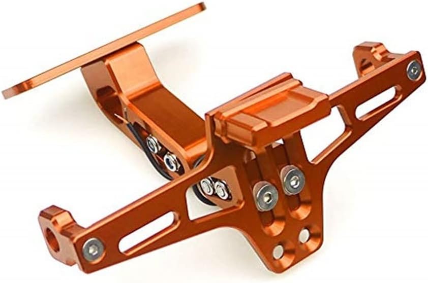 For Kawasaki Z750 Z800 Z900 Z1000 Ninja400 Motorcycle Universal Adjustable Fender Eliminator Tail Tidy Rear License Plate Holder Plate Frame Number