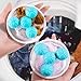 Anti Static Reusable Dryer Balls - 3 Pack Cactus Laundry Balls with Conical Mesh Pocket