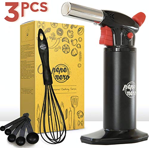 Butane Torch - Kitchen Torch - Blow Torch - Culinary Torch - Creme