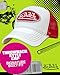 Von Dutch Unisex Trucker Hat - Curved Bill Mesh Back Retro Classic Colorblock Snapback Baseball Cap for Men and Women, Size One Size, Gym Red
