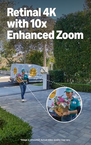 Image of Ring Battery Doorbell Pro (newest model), Retinal 4K with wide-angle video, up to 10x Enhanced Zoom, Night Vision, and Quick Release Ultra Battery Pack, 2-pack Deep Silver