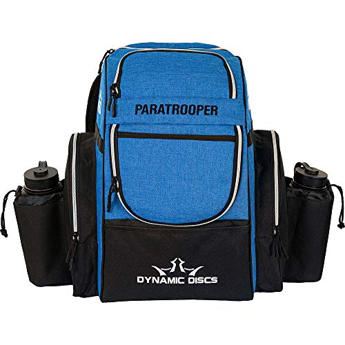 Dynamic Discs Paratrooper Backpack Disc Golf Bag - Heather Blue