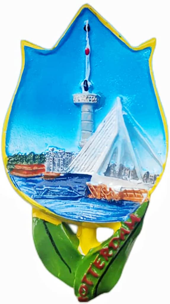 Rotterdam Netherlands Magnet Fridge Refrigerator Magnet Decoration Sticker Souvenir Resin Crafts Kitchen Whiteboard