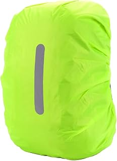 PINEPAN Funda impermeable para mochila con rayas reflectantes, 15 l - 100 l, impermeable, para senderismo, camping, viajes, ciclismo