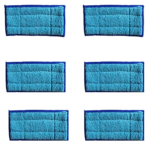 6 Pack Washable Reusable Wet Mopping Pads for Braava Jet 240 241
