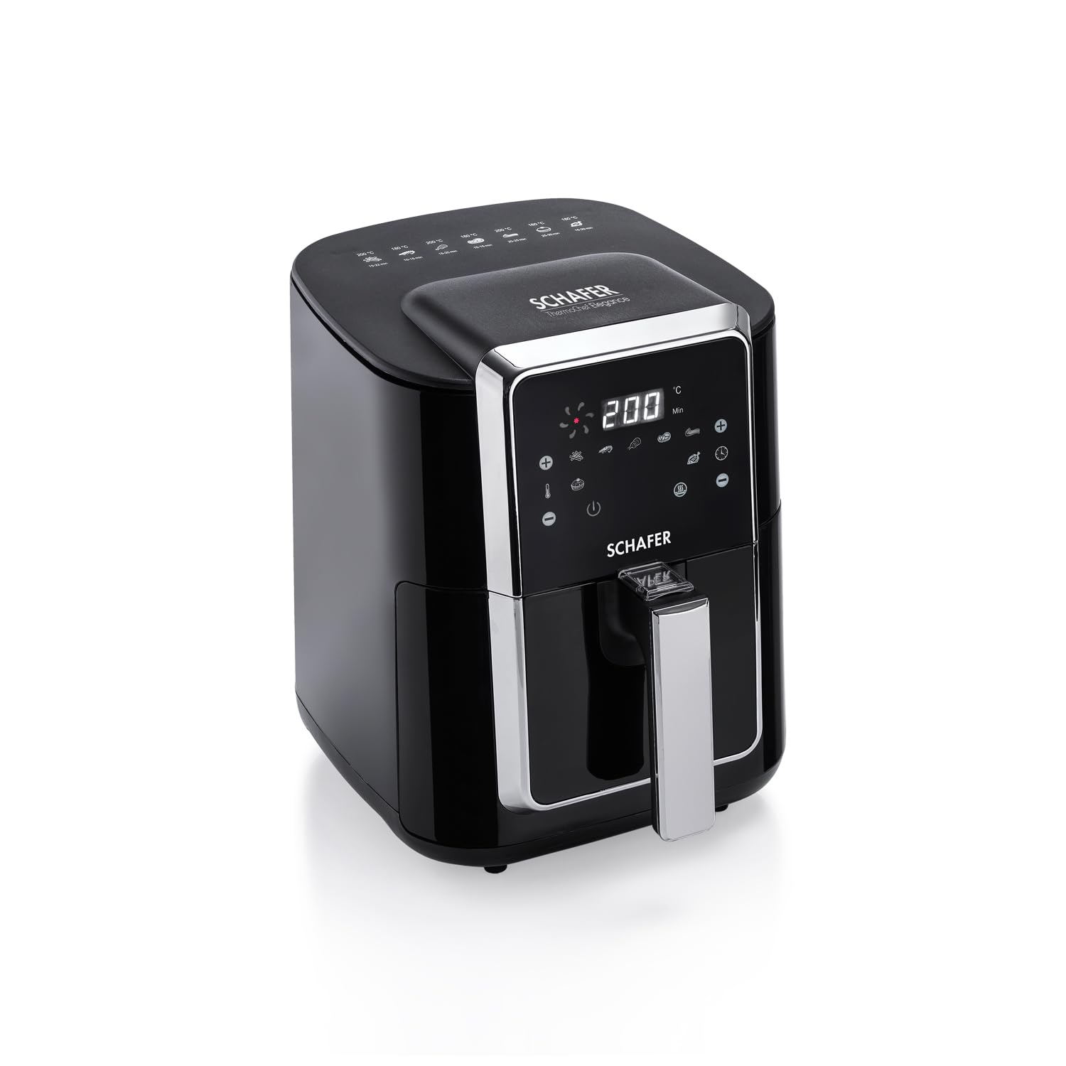 Schafer Thermochef Elegance Airfryer/Sıcak Hava Fritözü-Siyah