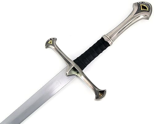 Miniatura 5 de Espada medieval de la Edad Media con vaina a juego elige tu estilo