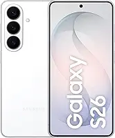 Celular Samsung Galaxy S26 5G, 256GB, 12GB RAM, Câmera Tripla de 50+12+10, Tela Grande de 6.3" - Branco
