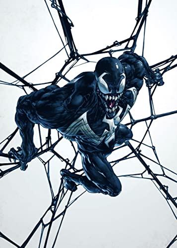 Displate - Póster de Metal - Montado con Imán - Marvel - Venom
