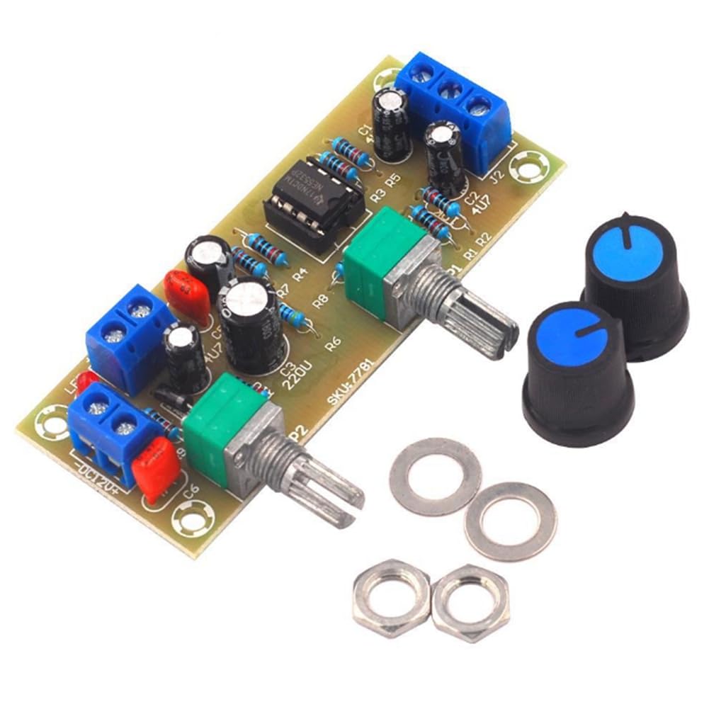Scheda filtrante DC 10-24V subwoofer amplificatore preamplificatore piastra filtro frequenza
