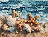 【Heimdekoration】Knüpfteppich-Sets für Erwachsene: Lustige DIY-Stickerei ist vielseitig einsetzbar.Legen Sie den fertigen Teppich auf den Boden,das Sofa oder verwenden Sie ihn als Kissen oder Matte,um mehr Lob zu erhalten.