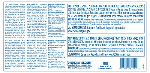 Image of STAR BRITE Marine Silicone Sealant - Clear 10.1 Oz - Waterproof, Durable, UV Resistant, for Fiberglass, Metal, Wood, Glass, Ceramic & More (082122)