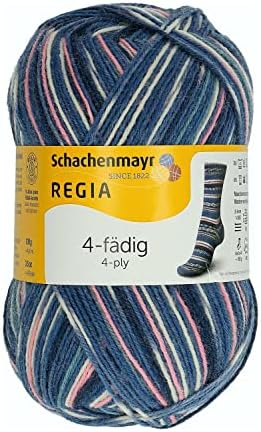 Schachenmayr Regia 4-Thread Color, 100G Schneeanzug Handknitting Yarns