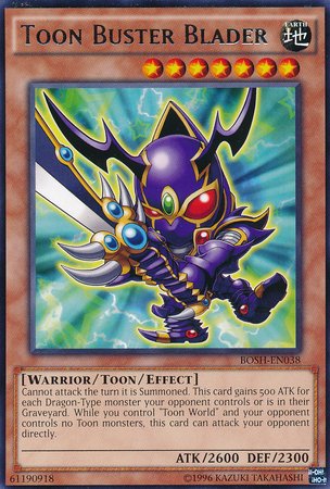 Amazon.co.jp: Yu-Gi-Oh! - Toon Buster Blader (BOSH-EN038
