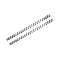 Vista 7 de MECCANIXITY Conector de varilla de empuje de acero inoxidable 304, varilla roscada de doble extremo para automóvil, barco, automóvil, avión