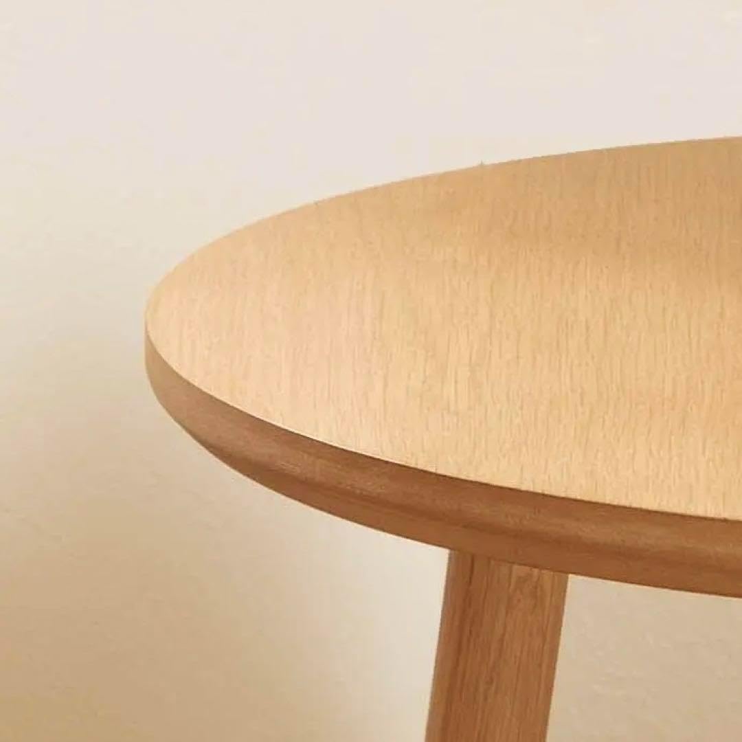 ホワイトオーク材 丸 ロー テーブル リビング ナイト リビング 木製 北欧 ホワイトオーク材 丸 ロー テーブル リビング ナイト リビング 木製