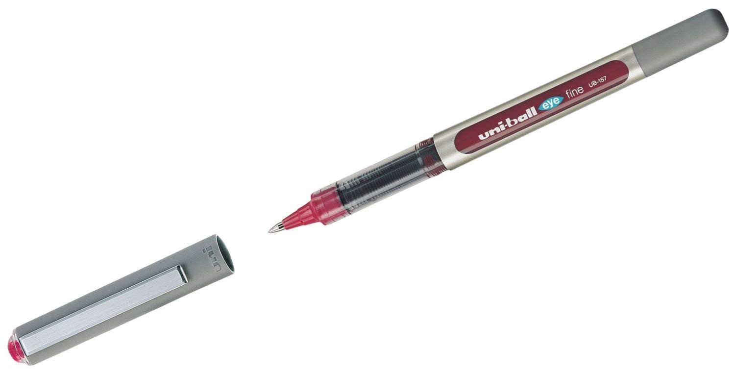 Uniball Eye Fine Ub157 Rollerball Pen - Red