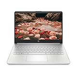 HP Notebook Laptop, 14' HD (1366 x 768) Display, AMD Ryzen 5 5500U (6 Cores), 16GB RAM, 512GB PCIe SSD, HDMI, SD Card Reader, Windows 11 Home, Natural Silver, TWE Mouse Pad
