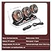 Car Fan 360° Adjustable 3 Head Automotive Electric Fan USB/12V/24V 2 Speeds Car Silent Fan for Home Desk Office&Car(3 Head 24V Car Cigar)