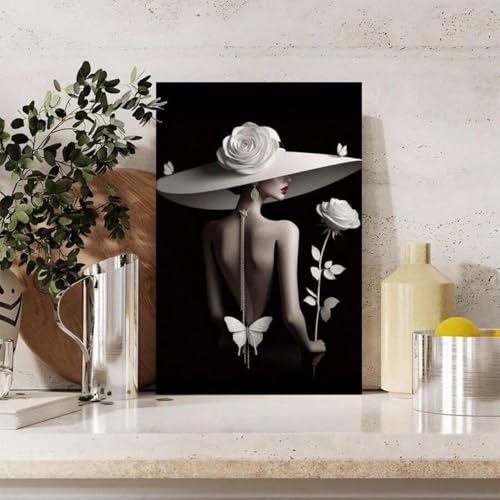 Impression sur toile décoration salon affiche art abstrait cadre 60x80cm