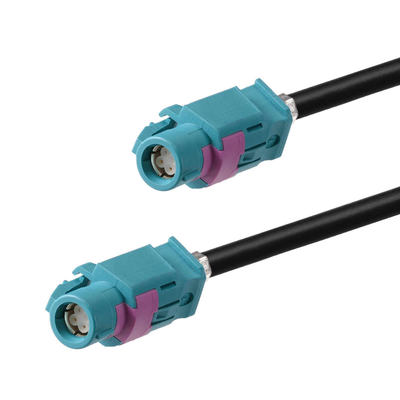 Eightwood HSD LVDS kabel HSD Z gniazdo 100 cm HSD 535 4-rdzeniowy kabel do BMW F30 F31 F10 F11 F25 F15 Audi VW Mercedes Citroen video Audio Rear View Backup Camera Retrofit nawigacja itd.