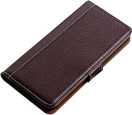 Coque cuir iPhone 13 Pro marron antichoc pour éviter les rayures d'écran et ranger ses cartes