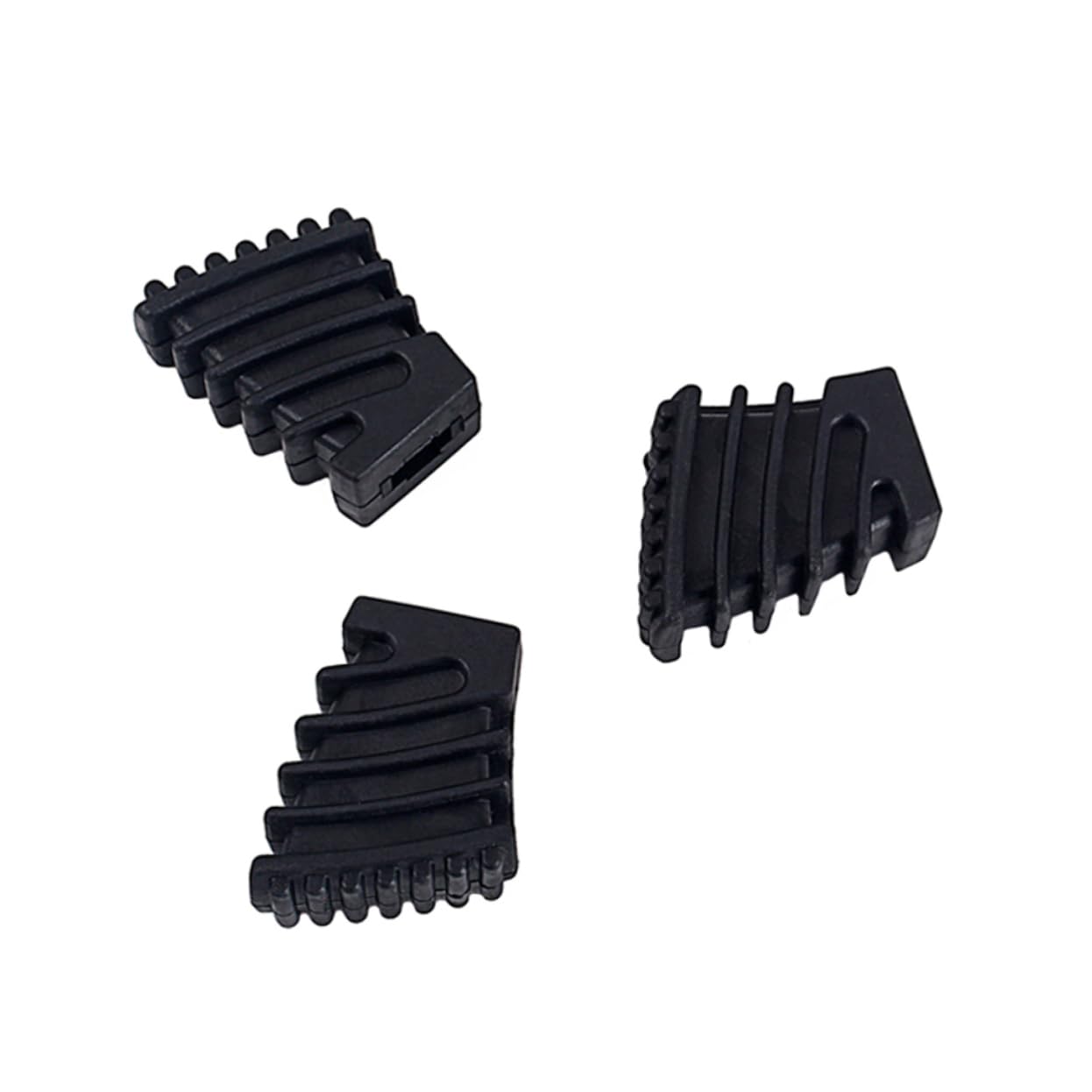 ibasenice 6pièces Caoutchouc Pour Support De De Sol Pour Support De Cymbale Accessoires De Percussion Noir