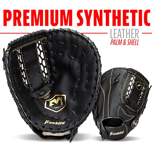 image for Franklin Sports Field Master Baseball First Baseman's Mitt - Adult + Y