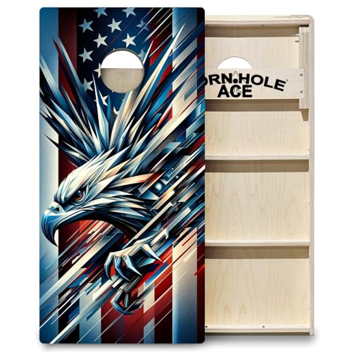 CornholeAce Patriotic Eagle