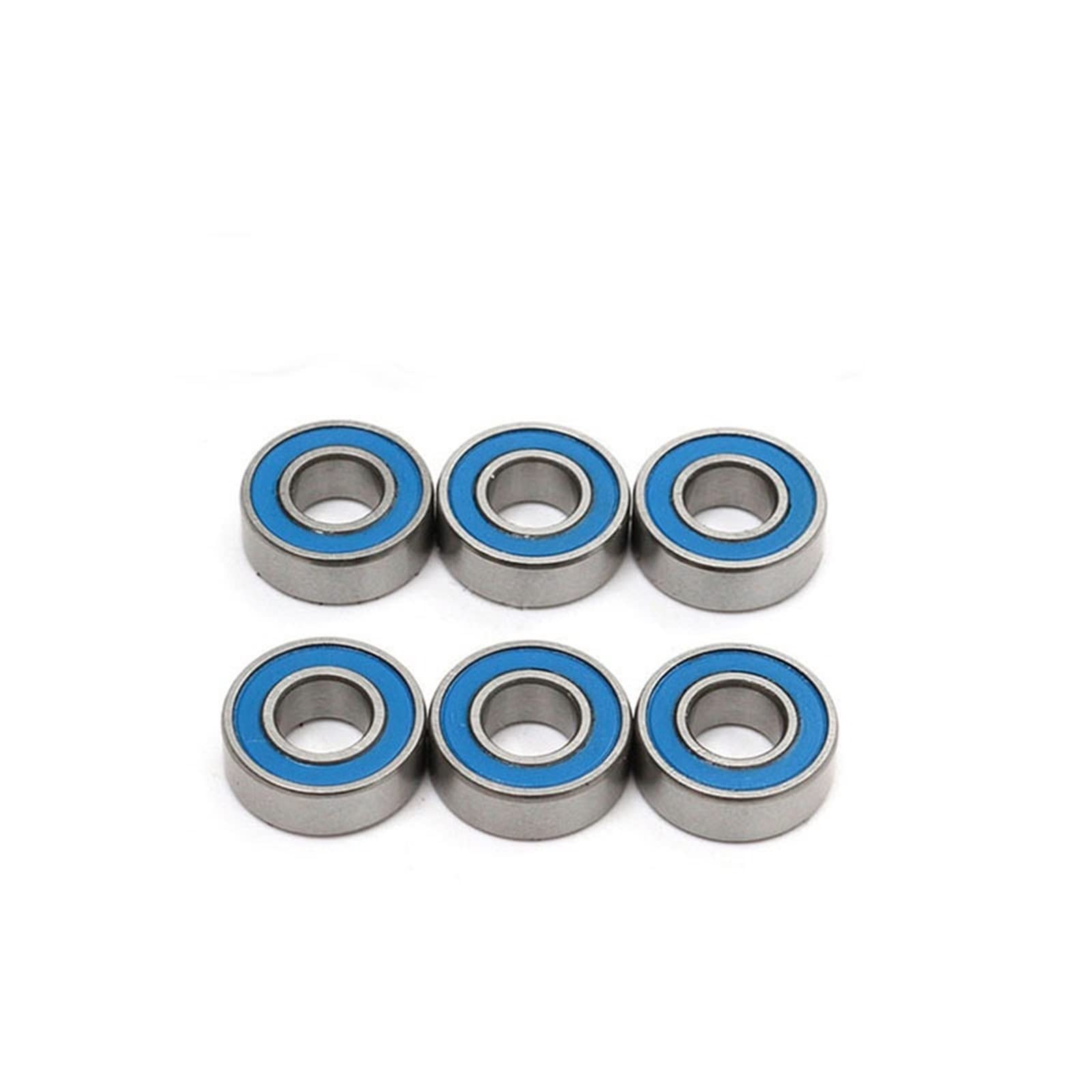 10 Uds ABEC-5 MR105-2RS MR105 2RS RS MR105RS 5x10x4mm rodamientos rígidos de Bolas en Miniatura sellados Goma Azul(MR105-2RS-ABEC-5)