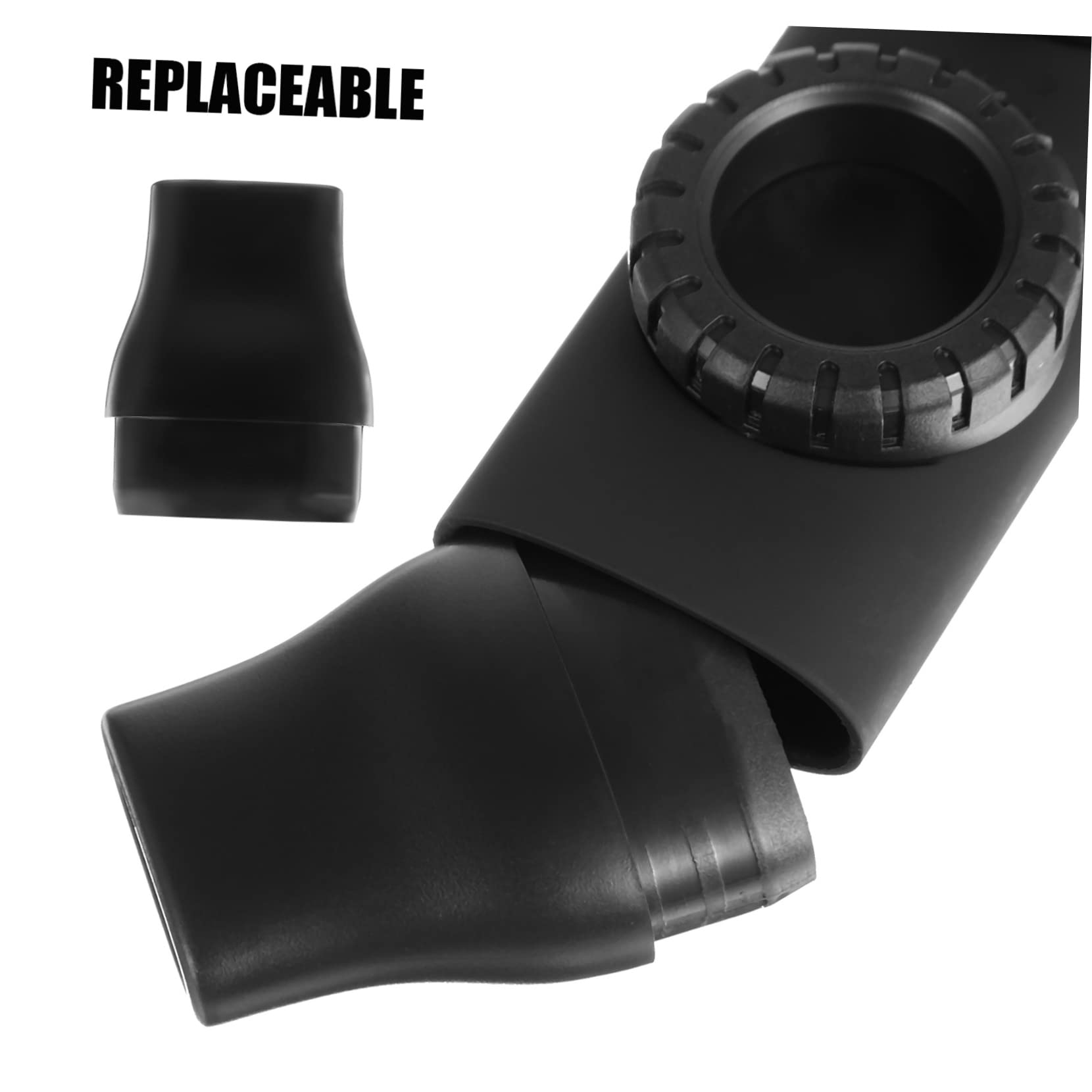 VICASKY Double Hole Kazoo Otomatone Kazoo for Kids Electric Saxophone Kazoo for Students Kazoos for Tooth Tunes Kazoo Flute Diaphragms Metal Aluminum Abs Instrument Dropshipping Child