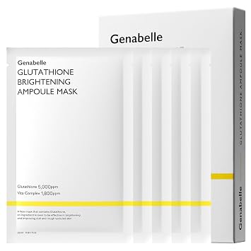 Genabelle Glass Skin & Deep Repair Mask Trio (Hydrate, Soothe, Renew) - (3 Types, 15 Sheets)