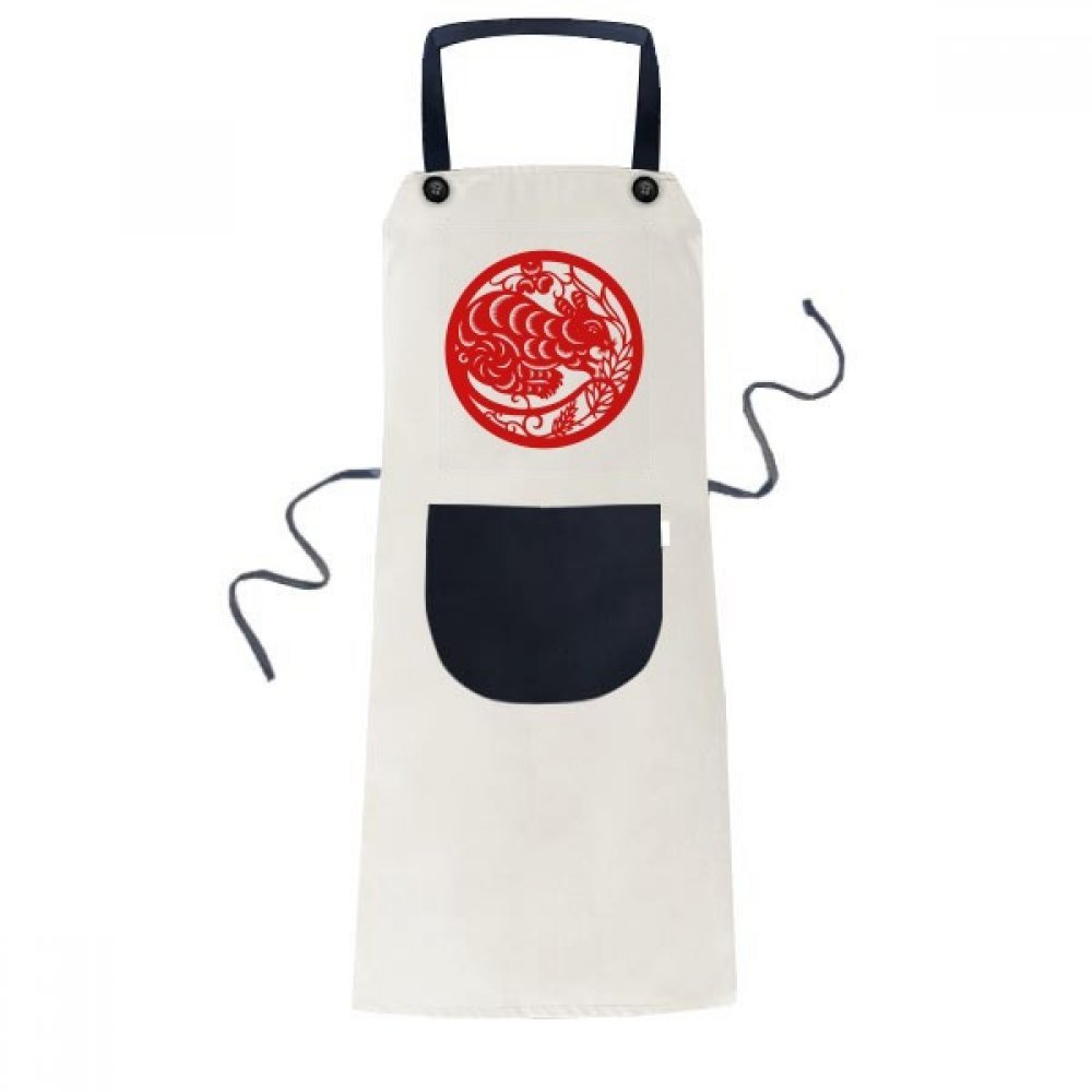 Tablier Rat Signe Chinois idée cadeau originale pour amateurs de cuisine et chefs