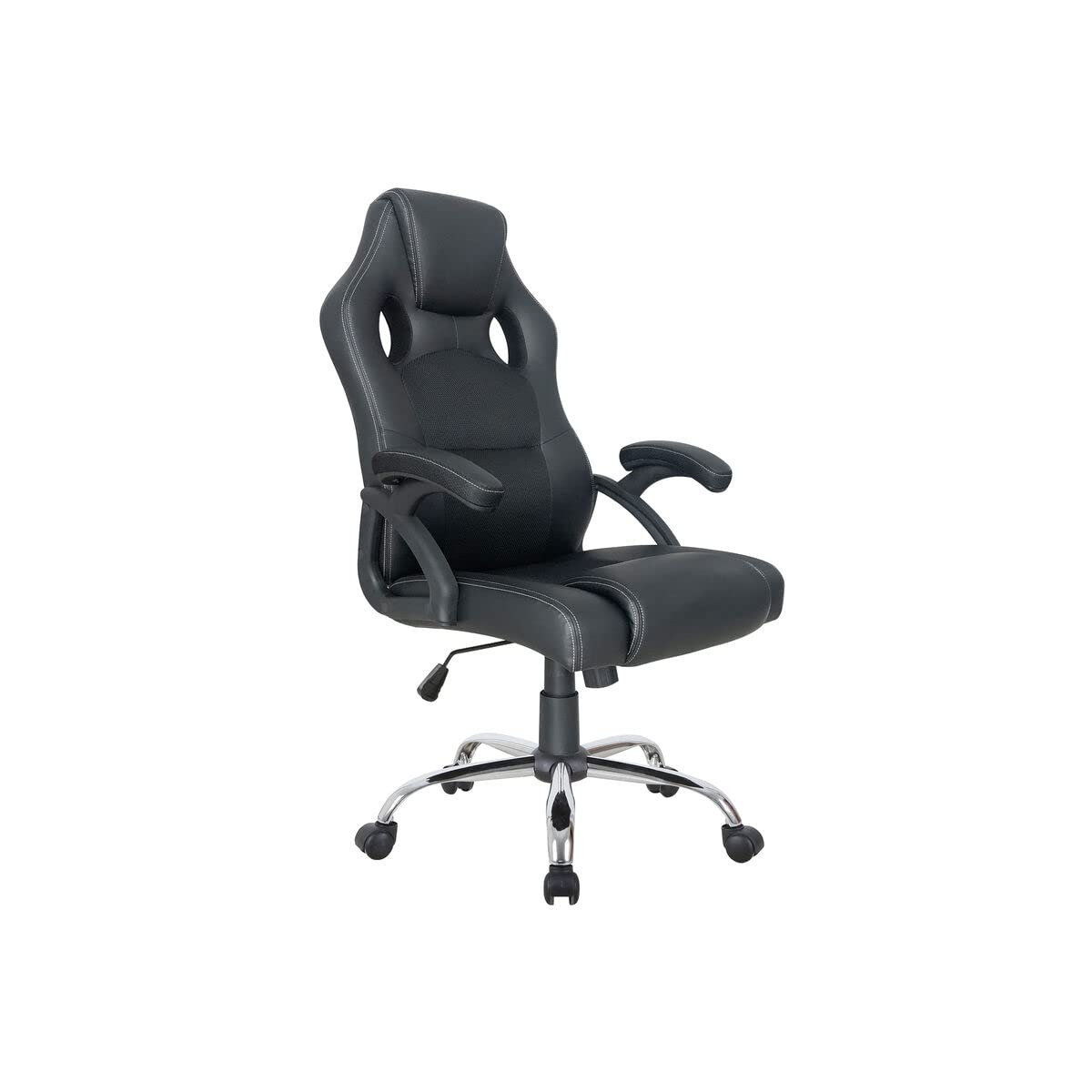 SILLA OFICINA EQUIP ERGONOMICA NEGRA PU HQ