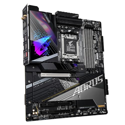 GIGABYTE X670E AORUS XTREME Scheda madre - Supporta AMD 9000 Series CPUs, 18+2+2 Phases Digital VRM, up to 8000MHz DDR5 (OC), 4xPCIe 5.0 M.2, Wi-Fi 6E, 10GbE LAN, USB 3.2 Gen 2x2 - Scheda madre - Immagine 3