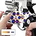Toy Gun Foam Blaster Soft Bullet Toy Revolver,Can fire Sponge Bullets,with 40 Bullets,for Age of 6 7 8 9 10+ Years Old Kid Boys Girls（Silver）