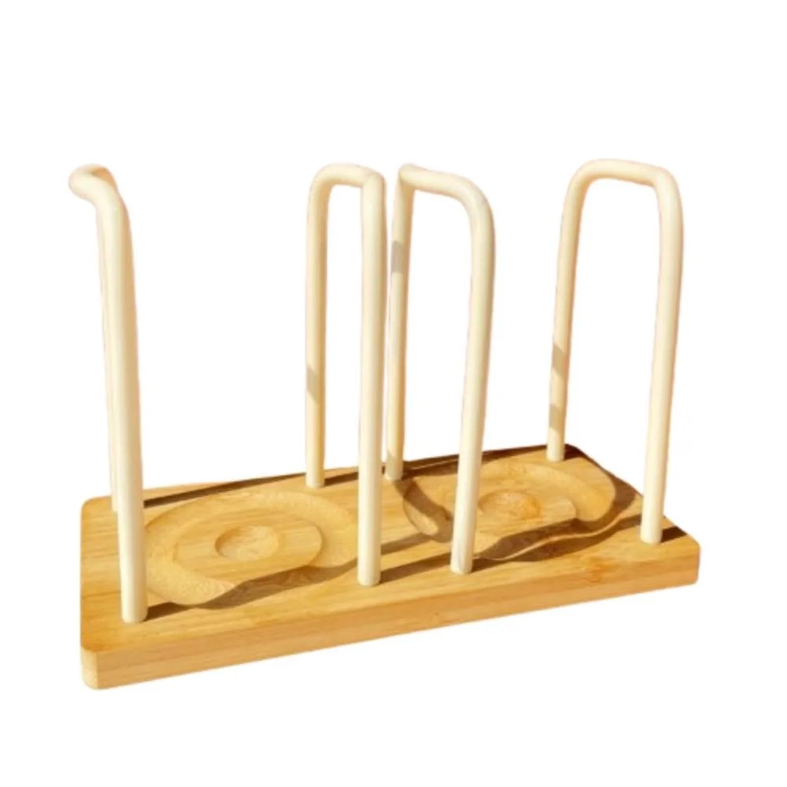 Ikfgtjre 2 Bottoms White Paper Cup Holder Cup Holder Wooden Bottom With Longer Stick Storage Rack Multifunctional Dispenser For The Kitchen(2 Bottoms White)