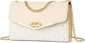 Bolsa de Ombro com Pingente LukeSports Luxo – Crossbody Feminina Estilosa