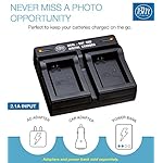 2-Pack-Of-NP-FW50-Batteries-Dual-Battery-Charger-for-SonyDSC-RX10B-DSC-RX10-II-DSC-RX10-III-Alpha-A6300-Alpha-7-A7R-A7R-II-A7S-A7S-II-A7II-A3000-A5000-A5100-A6000-NEX-3-NEX-C3-NEX-F3K-NEX5-NEX5K-NEX5N